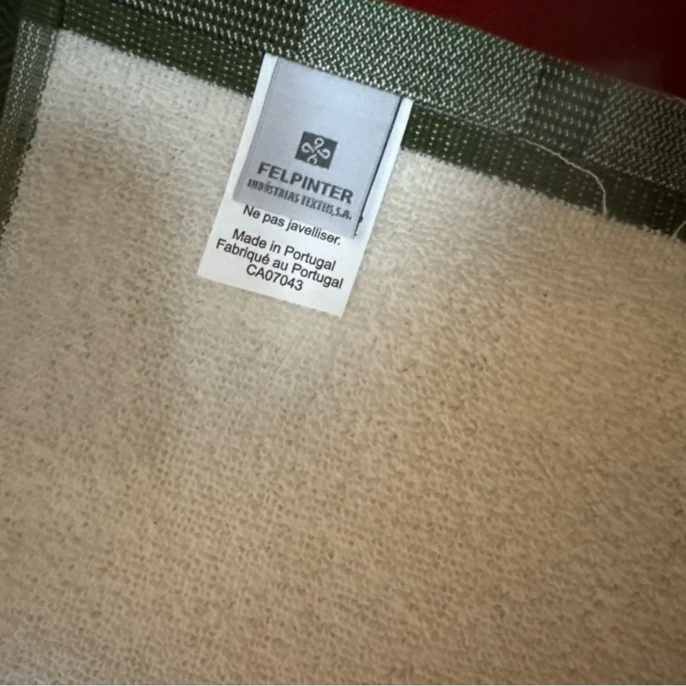 Felpinter X-Long Combed Cotton Soft Absorbent 2 Pack Hand Towels Portugal Made